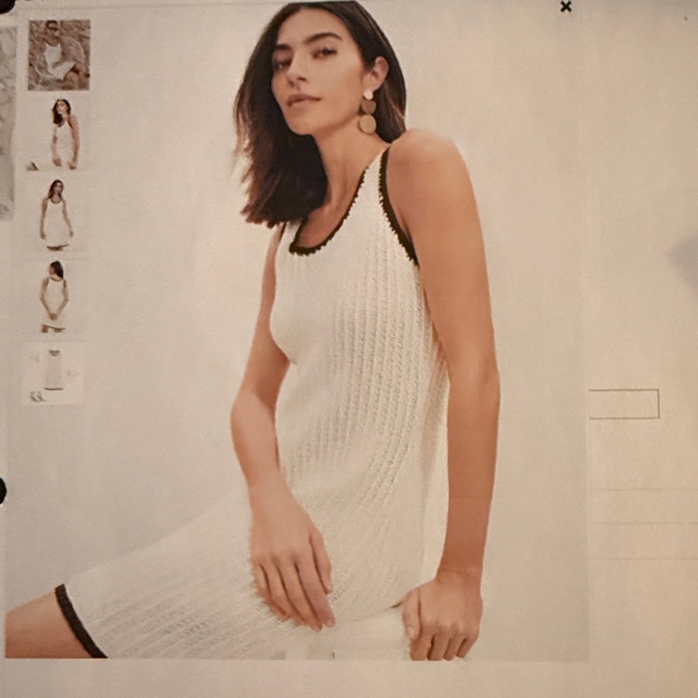 Loft Tank Sweater Dress Small